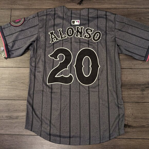 MLB Other - Pete Alonso #20 New York Mets 2024 City Connect Baseball Jersey
